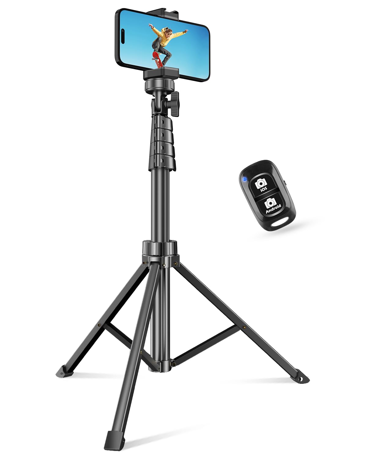 SENSYNE 62-inch Phone Tripod