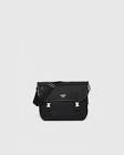 Nylon and Saffiano Leather Holdall