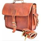 Savoy Leather Messenger Bag