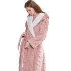 Fluffy Fleece Lounge Robe