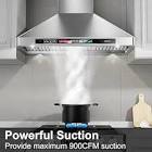 BRANO 30-Inch Wall Mount Range Hood