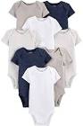 Simple Joys by Carter's Unisex Baby 7-Pack Short-Sleeve Bodysuit