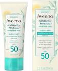 Aveeno Positively Mineral Sensitive Skin Daily Sunscreen SPF 50
