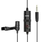 Movo LV1 Lavalier Lapel Clip-on Omnidirectional Condenser Microphone