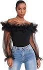 Off-Shoulder Ruffle Top