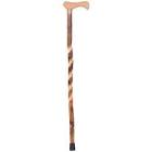 Brazos Twisted Hickory Handcrafted Wood Cane