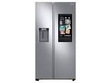 Samsung RS27T5561SR 26.7 Cu. Ft. Side-by-Side Refrigerator with 21.5” Touch-Screen Family Hub