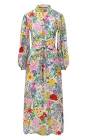Gucci Floral Print Silk Dress