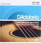 D'Addario EJ16 Phosphor Bronze Acoustic Guitar Strings