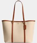Colorblock Tote Bag