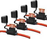 Direct Igniter Inline Fuse Holder with Fuses