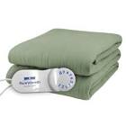 Pure Warmth by Biddeford Comfort Knit Fleece Heated Blanket