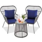 Best Choice Products 3-Piece Outdoor Bistro Set