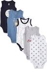 Hudson Baby Unisex Cotton Sleeveless Bodysuits