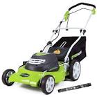 Greenworks 12 Amp 20-Inch 3-in-1 Electric Corded Lawn Mower