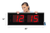 Big Time Digital LED Clock