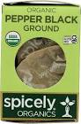 Spicely Organics Ground Black Pepper