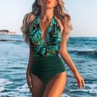 Vintage High-Waist Swimsuit