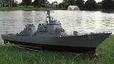 RC Modern Warship Navy Destroyer RTR
