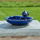Smart Solar Ceramic Solar Koi Fountain