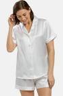 Fishers Finery Women's Classic Short Sleeve Pajama Set