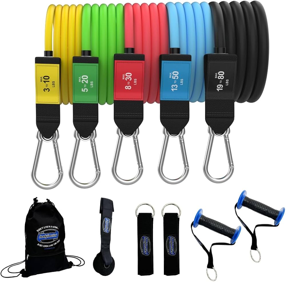 Bodylastics Stackable Tube Resistance Bands