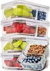 Prep Naturals Glass Meal Prep Containers