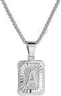 Alphabet Pendant Necklace