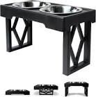 Pet Zone Designer Diner Adjustable Elevated Pet Feeder