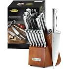 Utopia Kitchen 15-Piece Block Set