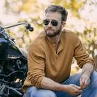 Randolph USA Aviator Matte Chrome Sunglasses