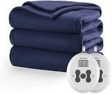 Sunbeam Quilted Fleece Heated Blanket