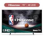 Hisense 70-Inch Class R6 Series Dolby Vision HDR 4K UHD Roku Smart TV