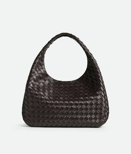 Bottega Veneta Campana Intrecciato Leather Shoulder Bag