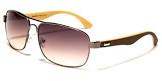 Reclaimed Bamboo Aviator Sunglasses