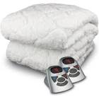 Biddeford MicroPlush Sherpa Heated Mattress Pad