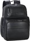 TIDING Men's Vintage Leather Laptop Backpack