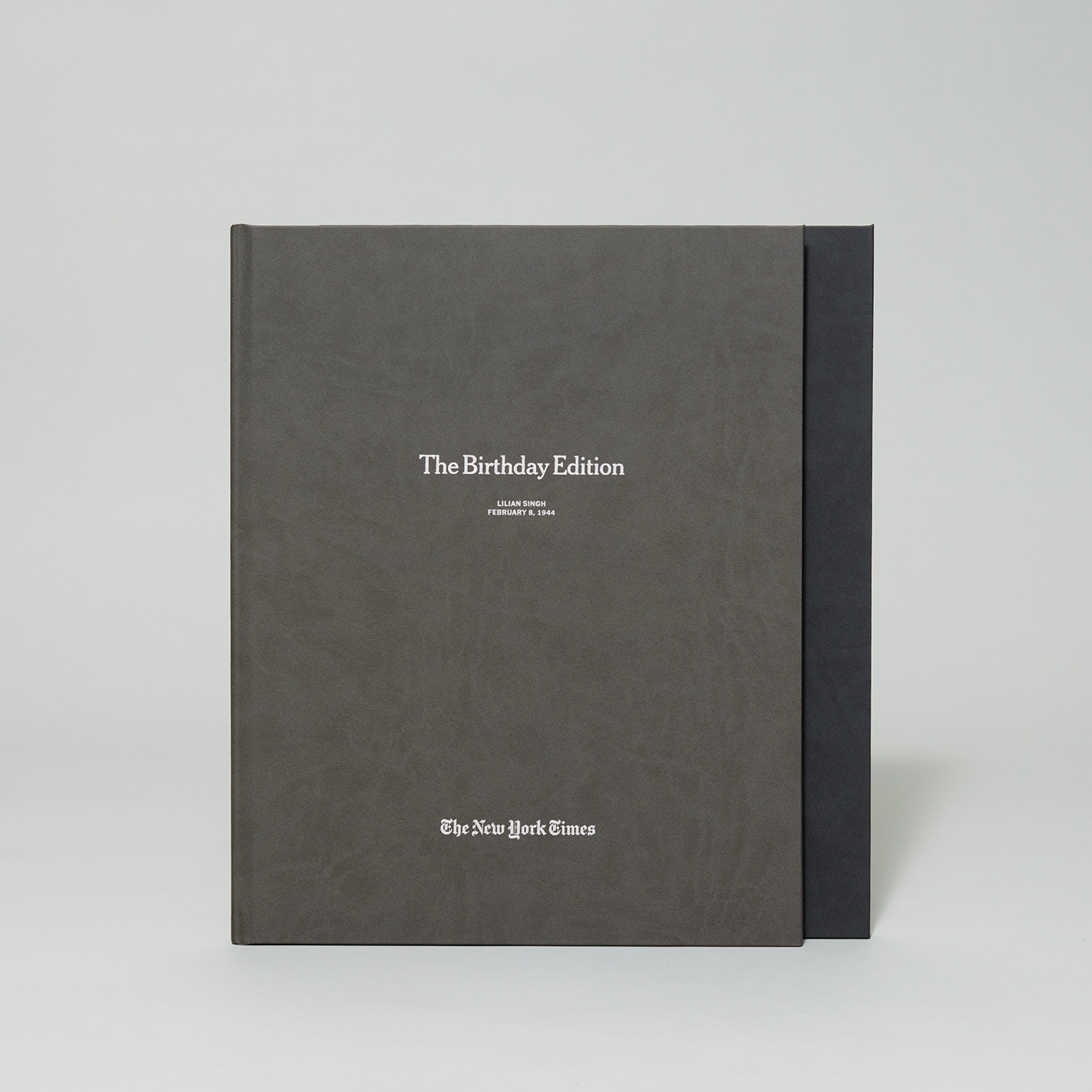New York Times Custom Birthday Book