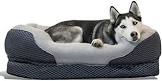 BarksBar Orthopedic Gray Dog Bed