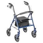 Drive Medical Four-Wheel Walker Rollator
