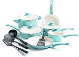 GreenLife Soft Grip Ceramic Non-Stick Cookware Set