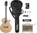 Epiphone PR-4E Acoustic/Electric Guitar Package