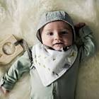 Parker Baby Bandana Bibs