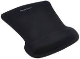 Amazon Basics Gel Mouse Pad with Wrist Rest