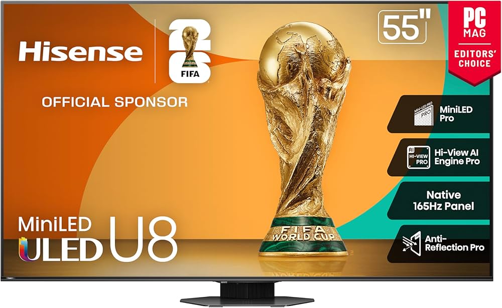 Hisense U8QG Mini-LED 4K Smart TV